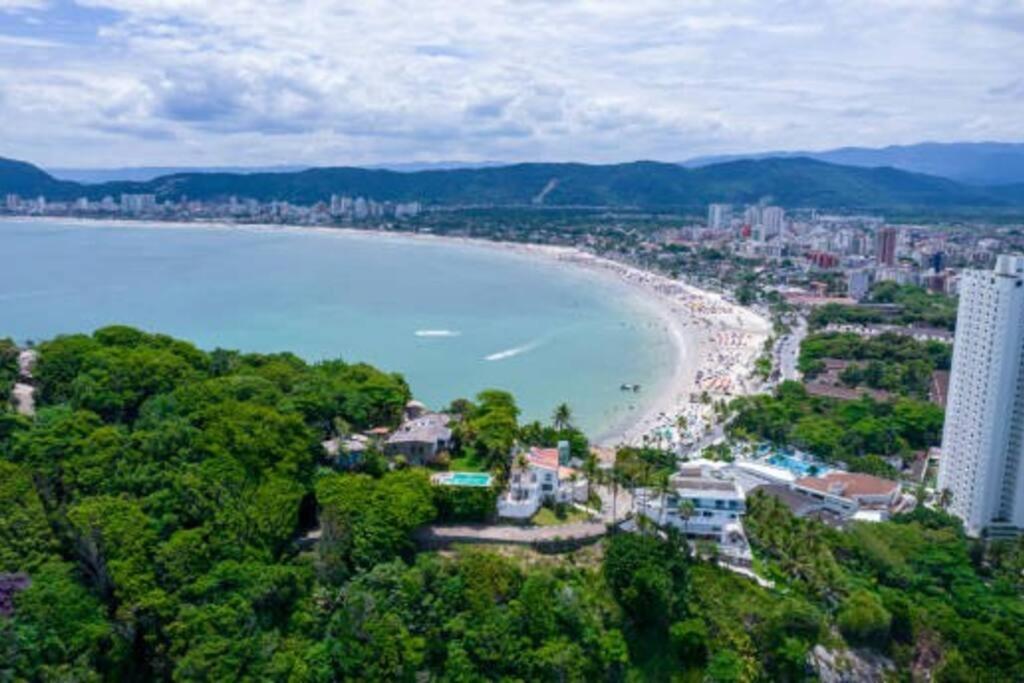 Comfort Guaruja Enseada Apartment 26 Wifi, Garagem E Ar Condicionado Luaran gambar