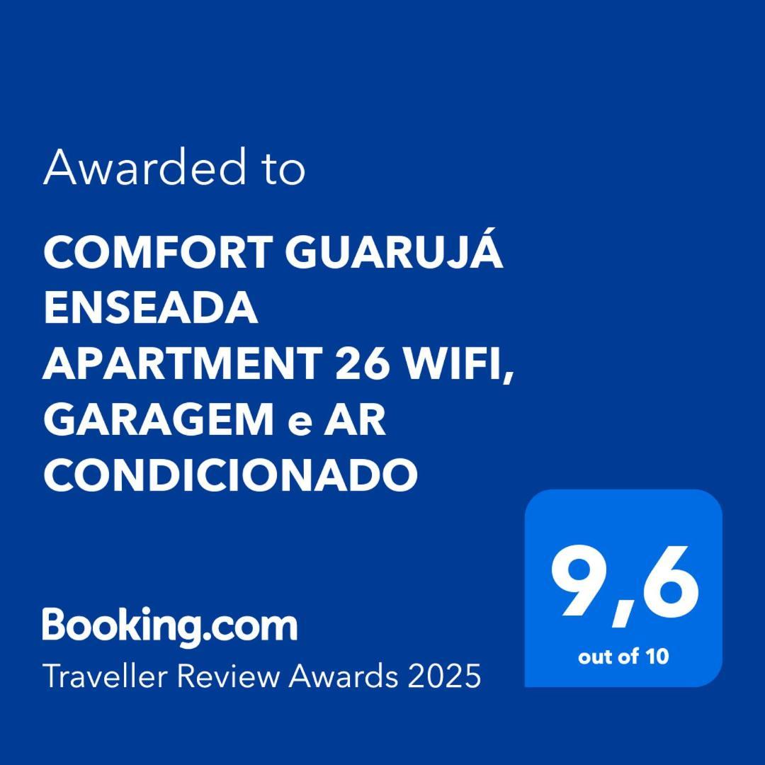 Comfort Guaruja Enseada Apartment 26 Wifi, Garagem E Ar Condicionado Luaran gambar